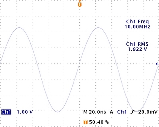 10MHz waveform