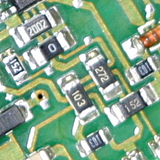 resistors on the PCB